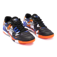 Joma Regate Rebound Chaussures de Foot en Salle (IN) Noir Orange Bleu