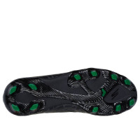 Skechers SKX_1.5 Gazon Naturel Chaussures de Foot (FG) Enfants Noir Gris Vert