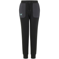 Castore Feyenoord Travel Joggingbroek 2024-2025 Kids Zwart Donkergrijs Lichtblauw