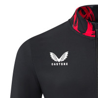 Castore Feyenoord Anthem Trainingsjack 2024-2025 Zwart Rood