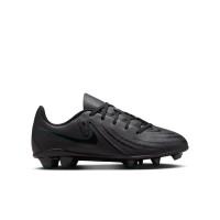 Nike Phantom GX II Club Gazon Naturel Gazon Artificiel Chaussures de Foot (MG) Enfants Noir Vert Foncé