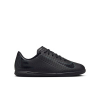 Nike Mercurial Vapor 16 Club Zaalvoetbalschoenen (IN) Kids Zwart Donkergroen
