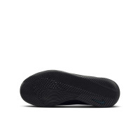 Nike Mercurial Vapor 16 Club Zaalvoetbalschoenen (IN) Kids Zwart Donkergroen