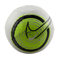 Ballon de football Nike Phantom Taille 5 blanc jaune fluo noir