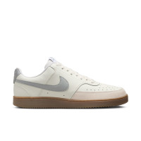 Nike Court Vision Low Sneakers Wit Zilver Bruin