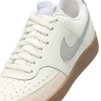 Nike Court Vision Low Sneakers Wit Zilver Bruin
