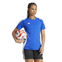 adidas Tiro 24 Maillot d'Entraînement Femmes Bleu Blanc