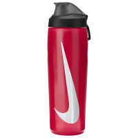 Nike Refuel Locking Gourde 709ML Rouge Noir Argenté