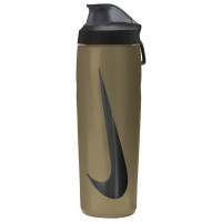 Nike Refuel Locking Gourde 709ML Doré Noir