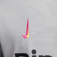 Nike Chelsea Pre-Match Maillot d'Entraînement 2024-2025 Gris Noir Rose