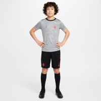 Nike Chelsea Pre-Match Maillot d'Entraînement 2024-2025 Enfants Gris Noir Rose