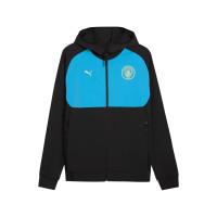 PUMA Manchester City Pumatech Survêtement Full-Zip 2024-2025 Noir Bleu
