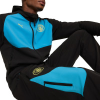 PUMA Manchester City Pumatech Survêtement Full-Zip 2024-2025 Noir Bleu