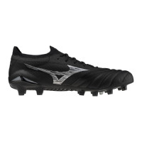 Mizuno Morelia Neo IV Beta Japan Gazon Naturel Chaussures de Foot (FG) Noir Argenté