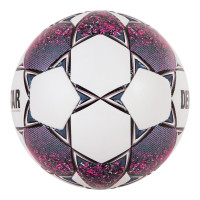 Ballon de football Derbystar Brillant Energy, taille 5, blanc, rose, noir