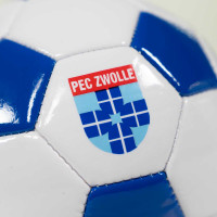 PEC Zwolle Mini Voetbal Maat 1 Wit Blauw