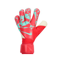 Nike Vapor Grip3 Gants de Gardien de But Rouge Vif Blanc Turquoise