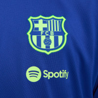 Nike FC Barcelone Strike Survêtement Full-Zip 2024-2025 Bleu Gris Foncé Vert Clair