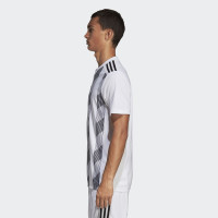 adidas STRIPED 19 Voetbalshirt Wit Zwart