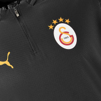 PUMA Galatasaray SK Haut d'Entraînement 1/4-Zip 2024-2025 Noir Orange