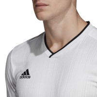 adidas TIRO 19 Voetbalshirt Wit Zwart