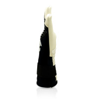 Gladiator Sports Bebo Gants de Gardien de But Noir Blanc