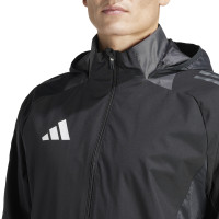 adidas Tiro 24 Competition Allweather Veste Noir Gris Foncé