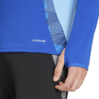 adidas Tiro 24 Competition Trainingstrui 1/4-Zip Blauw Lichtblauw