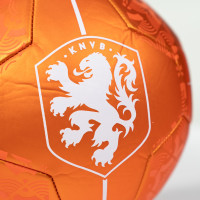 KNVB Metallic Voetbal Maat 5 Oranje Wit