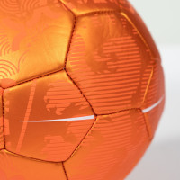 KNVB Metallic Voetbal Maat 5 Oranje Wit