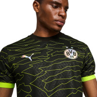 PUMA Borussia Dortmund Esports Trainingsshirt 2024-2025 Zwart Geel Zilver