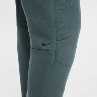 Nike Tech Fleece Sportswear Survêtement Enfants Vert Foncé Noir