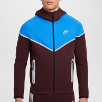 Nike Tech Fleece Sportswear Survêtement Bordeaux Bleu Clair Argenté Noir