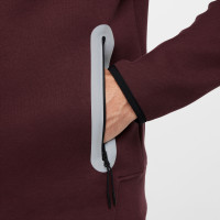 Nike Tech Fleece Sportswear Survêtement Bordeaux Bleu Clair Argenté Noir