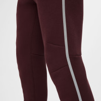 Nike Tech Fleece Sportswear Joggingbroek Bordeauxrood Zilver Zwart