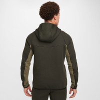 Nike Tech Fleece Sportswear Veste Vert Olive Foncé Vert Olive Noir
