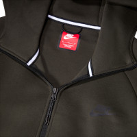 Nike Tech Fleece Sportswear Veste Vert Olive Foncé Vert Olive Noir