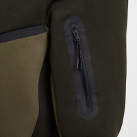 Nike Tech Fleece Sportswear Veste Vert Olive Foncé Vert Olive Noir