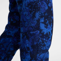 Nike Tech Fleece Sportswear Camo Pantalon de Jogging Bleu Bleu Foncé Noir