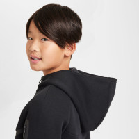 Nike Tech Fleece Sportswear Trainingspak Kids Zwart Donkergrijs
