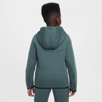 Nike Tech Fleece Sportswear Survêtement Enfants Vert Foncé Noir