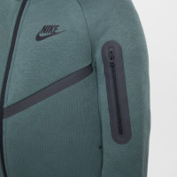 Nike Tech Fleece Sportswear Survêtement Enfants Vert Foncé Noir