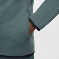 Nike Tech Fleece Sportswear Survêtement Enfants Vert Foncé Noir