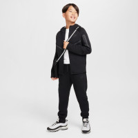 Nike Tech Fleece Sportswear Trainingspak Kids Zwart Donkergrijs
