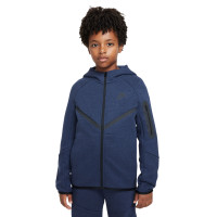 Nike Tech Fleece Sportswear Veste Enfants Bleu Foncé Noir