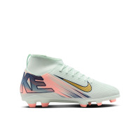 Nike Mercurial Vapor 16 Club MDS Gazon Naturel Gazon Artificiel Chaussures de Foot (MG) Enfants Vert Menthe Bleu Rose Doré