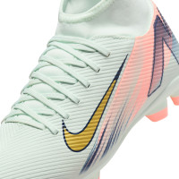 Nike Mercurial Vapor 16 Club MDS Gazon Naturel Gazon Artificiel Chaussures de Foot (MG) Enfants Vert Menthe Bleu Rose Doré