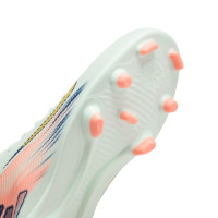 Nike Mercurial Vapor 16 Club MDS Gazon Naturel Gazon Artificiel Chaussures de Foot (MG) Enfants Vert Menthe Bleu Rose Doré