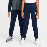 Nike Sportswear Survêtement Full-Zip Enfants Bleu Foncé Vert Blanc