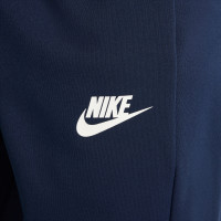 Nike Sportswear Survêtement Full-Zip Enfants Bleu Foncé Vert Blanc